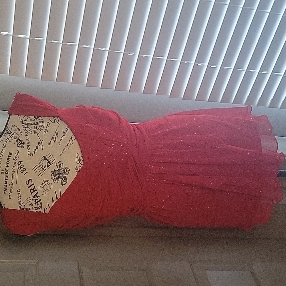 Torrid Vibrant Red Glitter Tank